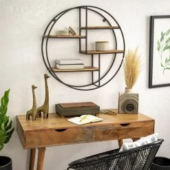 Sagebrook Aluminum 12" Giraffe Sculpture Home Decor