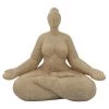 Sagebrook Resin 11" Sucasana Female Yoga Figurine Home Decor