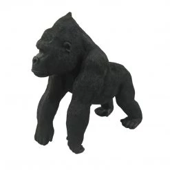 Sagebrook Polyresin 10" Gorilla, Black