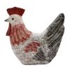 Sagebrook Mango Wood Rooster, Multi Home Decor