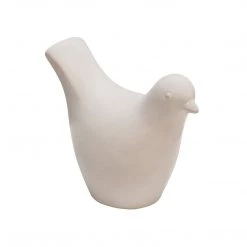 Sagebrook Home Decor Ceramic 7" Bird, White