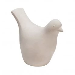 Sagebrook Ceramic 11" Bird, White