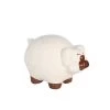 Sagebrook Ceramic 5" Barn Pig, Ivory