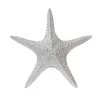 Sagebrook Home Decor Polyresin 3"H Starfish Figurine, Silver
