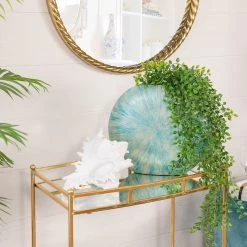 Sagebrook Polyresin 7" Conch Shell Decor, White Home Decor