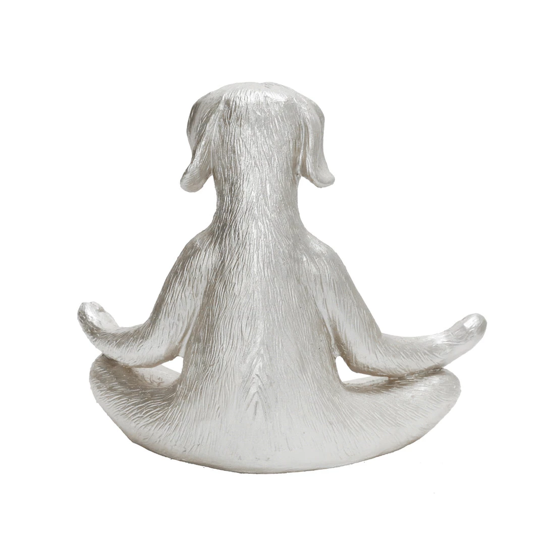 Sagebrook Home Decor Polyresin 7" Yoga Dog