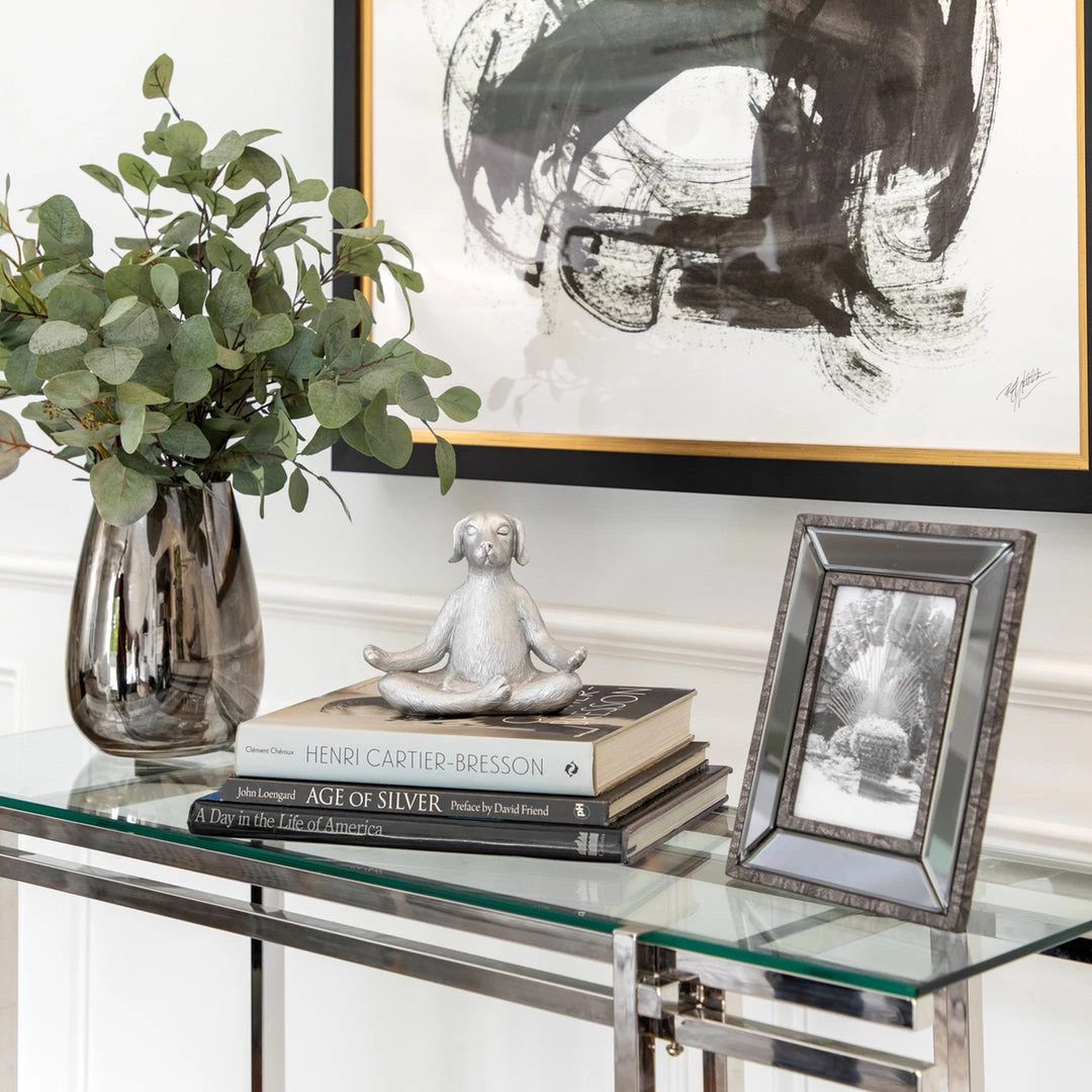 Sagebrook Home Decor Polyresin 7" Yoga Dog