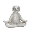 Sagebrook Home Decor Polyresin 7" Yoga Dog