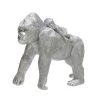 Sagebrook Home Decor Polyresin 8" Gorilla W/ Baby Figurine