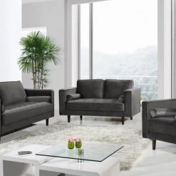 Meridian Furniture Emily Velvet Sofa