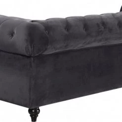 Meridian Furniture Sabrina Velvet Reversible 2 Piece Sectional