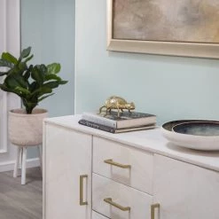 Sagebrook Home Decor Metal 8" Lady Bug Table Deco, Gold