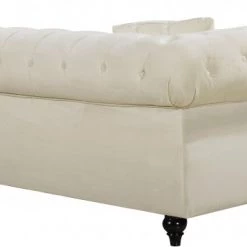 Meridian Furniture Sabrina Velvet Reversible 2 Piece Sectional