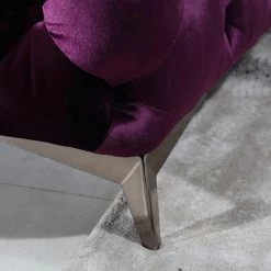 VIG Divani Casa Delilah Modern Fabric Loveseat Living Room