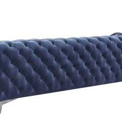 VIG Divani Casa Delilah Modern Blue Sofa & Chair Set Living Room