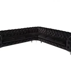 VIG Divani Casa Delilah - Modern Fabric Sectional Sofa Living Room