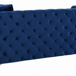 Meridian Furniture Scarlett Velvet Sofa Living Room