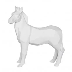 Sagebrook Home Decor Resin 11"H Zebra, White