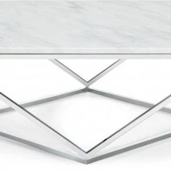 Meridian Furniture Skyler Chrome Coffee Table