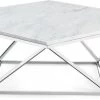 Meridian Furniture Skyler Chrome Coffee Table