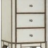 Hooker Furniture - Arabella Mirrored Three-Drawer Nightstand