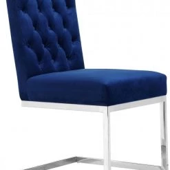 Meridian Furniture Carlton Velvet Dining Chair - Set Of 2 Dining Room