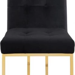 Meridian Furniture Pierre Velvet Dining Chair Set Of 2