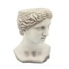 Sagebrook Resin 11" Lady Head Planter, Antique White