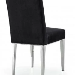 Meridian Furniture Juno Velvet Dining Chair - Set Of 2 Dining Room