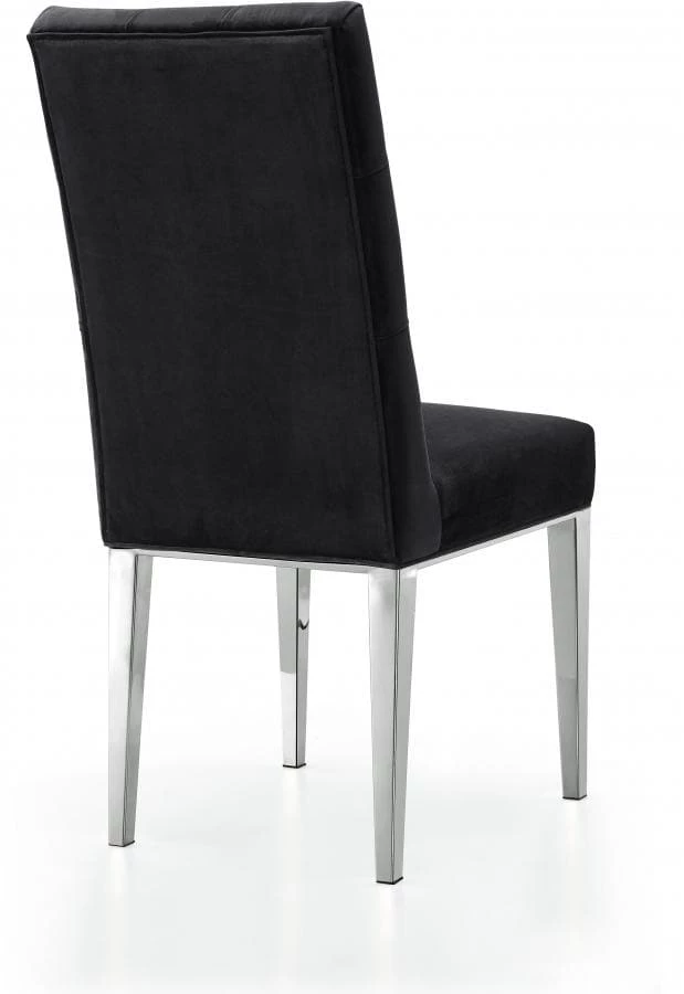 Meridian Furniture Juno Velvet Dining Chair - Set Of 2 Dining Room