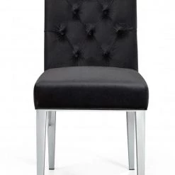 Meridian Furniture Juno Velvet Dining Chair - Set Of 2 Dining Room