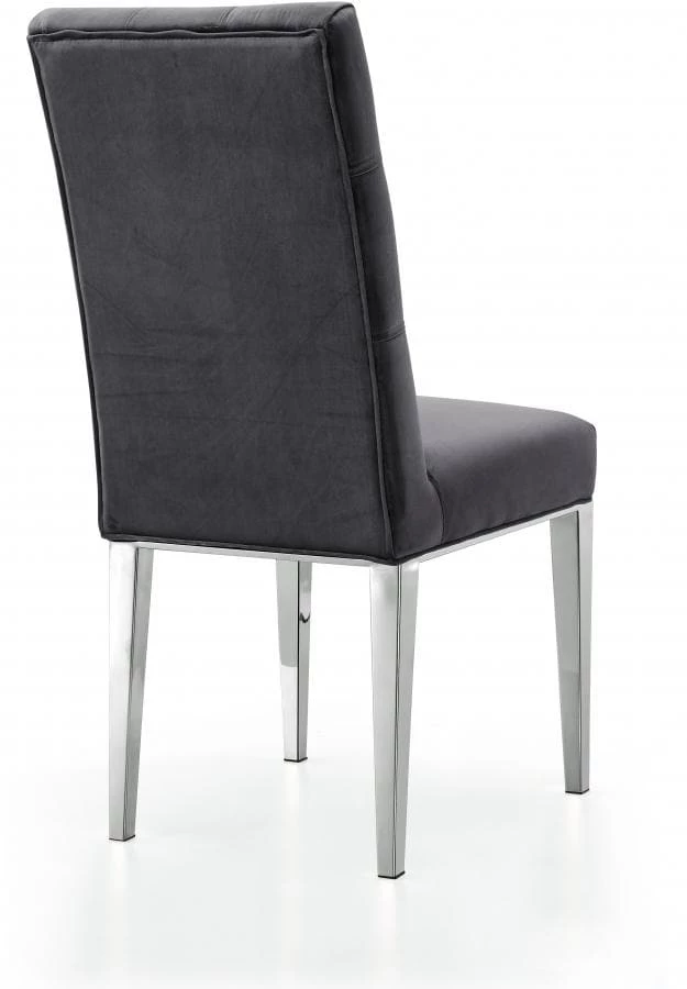 Meridian Furniture Juno Velvet Dining Chair - Set Of 2 Dining Room