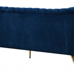 Meridian Furniture Living Room Margo Velvet Sofa