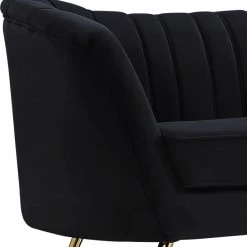 Meridian Furniture Living Room Margo Velvet Sofa