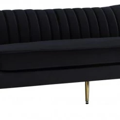 Meridian Furniture Living Room Margo Velvet Sofa