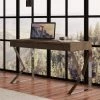 VIG Modrest Ferris Modern Walnut Office Desk