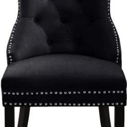 Meridian Furniture Dining Room Nikki Velvet Dining Chair - Set Of 2