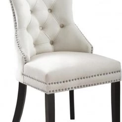 Meridian Furniture Dining Room Nikki Velvet Dining Chair - Set Of 2