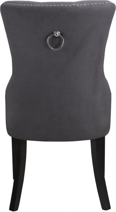 Meridian Furniture Dining Room Nikki Velvet Dining Chair - Set Of 2