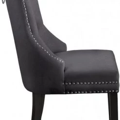 Meridian Furniture Dining Room Nikki Velvet Dining Chair - Set Of 2