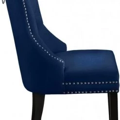 Meridian Furniture Dining Room Nikki Velvet Dining Chair - Set Of 2