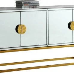 Meridian Furniture Living Room Marbella Sideboard | Buffet