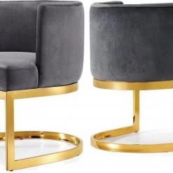 Meridian Furniture Gianna Velvet Dining Chair