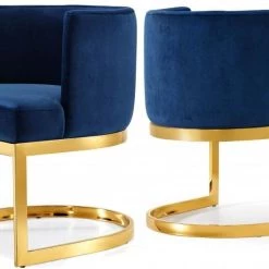 Meridian Furniture Gianna Velvet Dining Chair