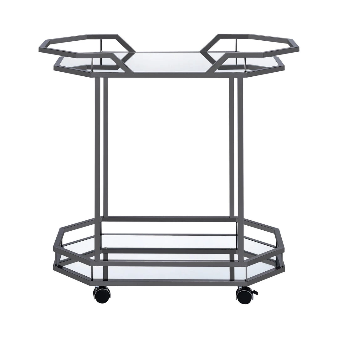 Coaster Chelsea Mirrored Bar Cart