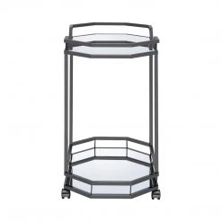 Coaster Chelsea Mirrored Bar Cart