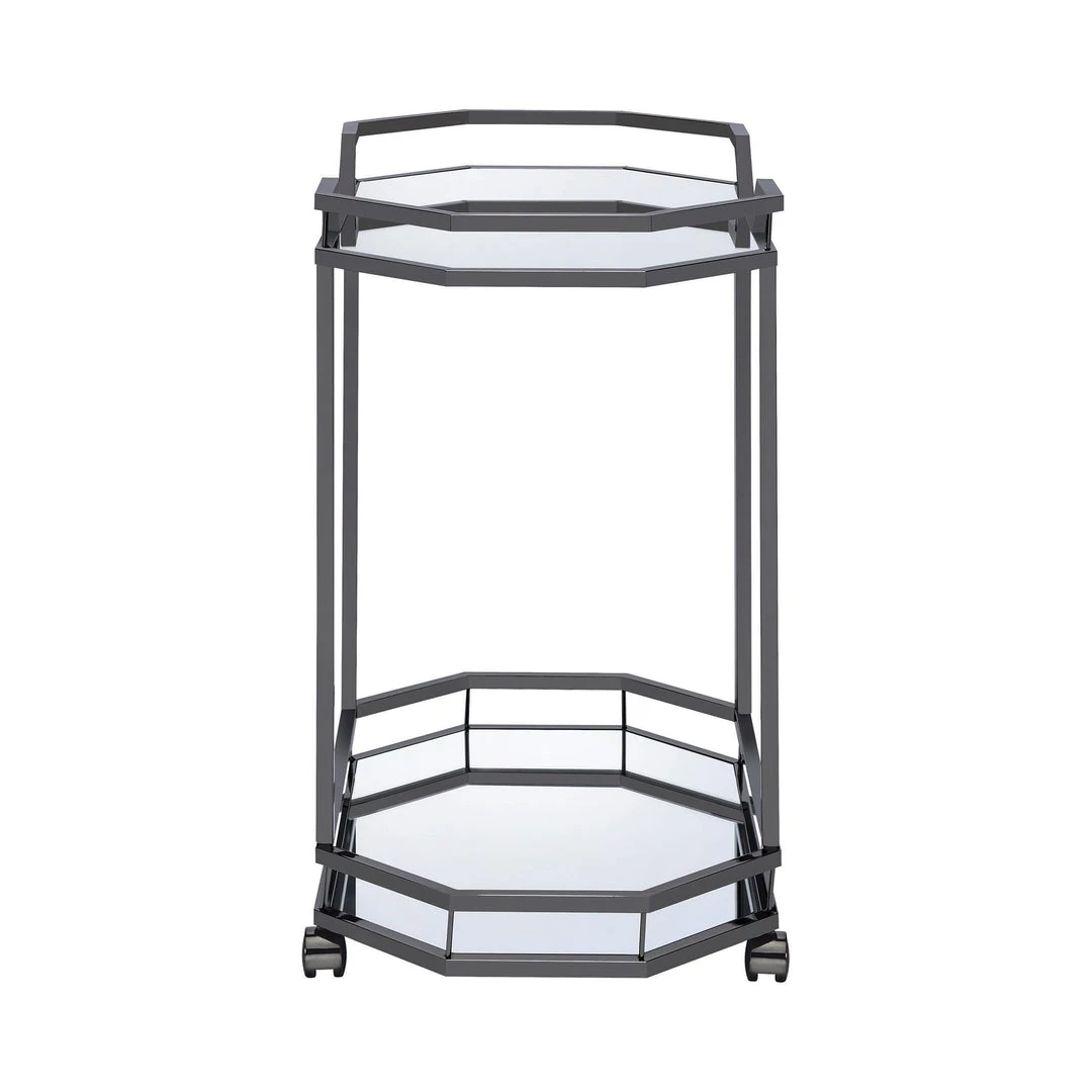 Coaster Chelsea Mirrored Bar Cart