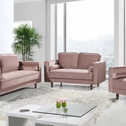 Meridian Furniture Emily Velvet Sofa