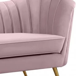 Meridian Furniture Living Room Margo Velvet Sofa
