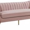 Meridian Furniture Living Room Margo Velvet Sofa